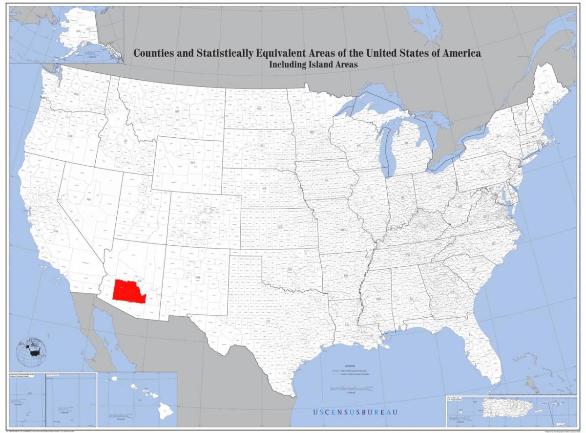 Phoenix USA kaart